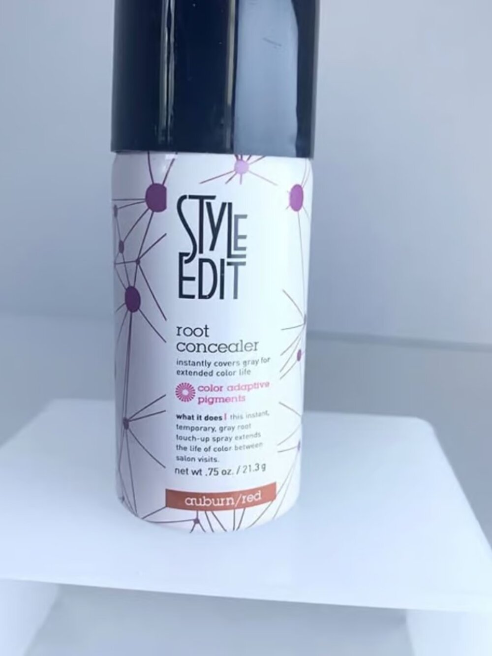 Style Edit Root Concealer Spray Auburn Red  0.75oz